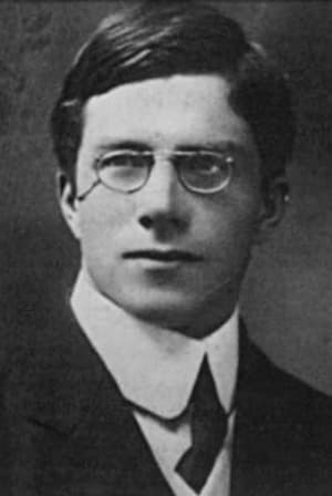 Portrait photographique en noir et blanc d'un jeune Ronald Fisher.