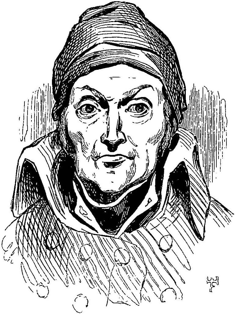 Portrait gravé de Nicolas Appert