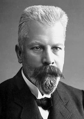Portrait d'Eduard Buchner à l'époque de son prix Nobel de chimie en 1907