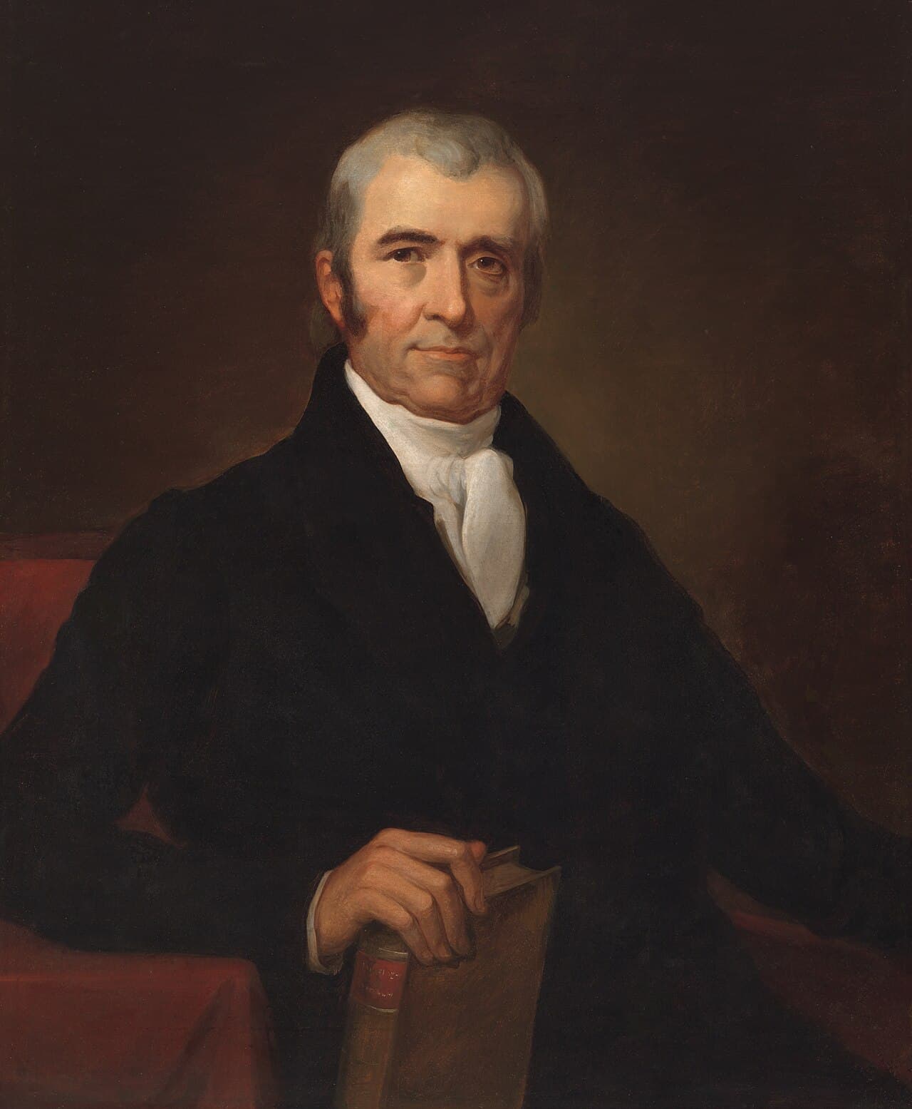 Portrait of Chief Justice John Marshall, who wrote the Marbury v. Madison opinion.