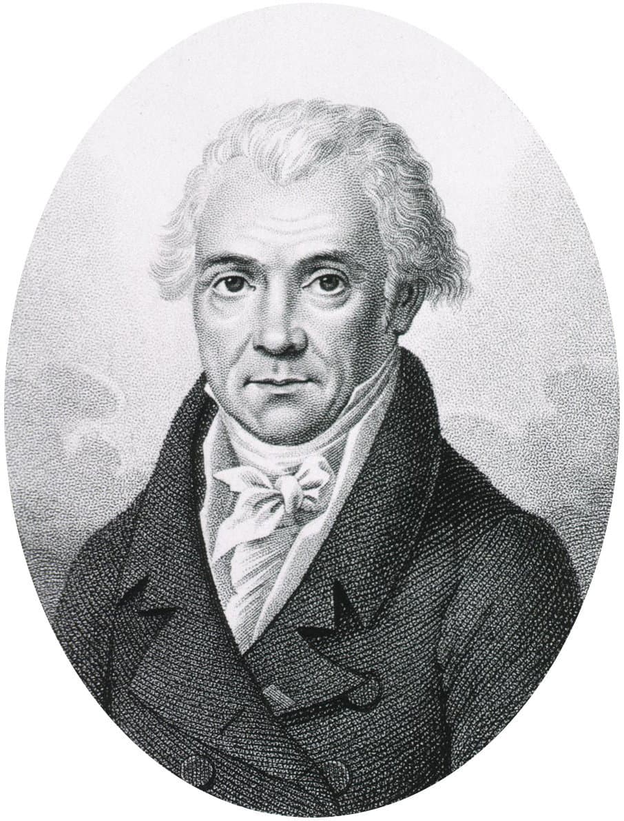 Portrait of Louis-Nicolas Vauquelin, an 18th-19th century French chemist.